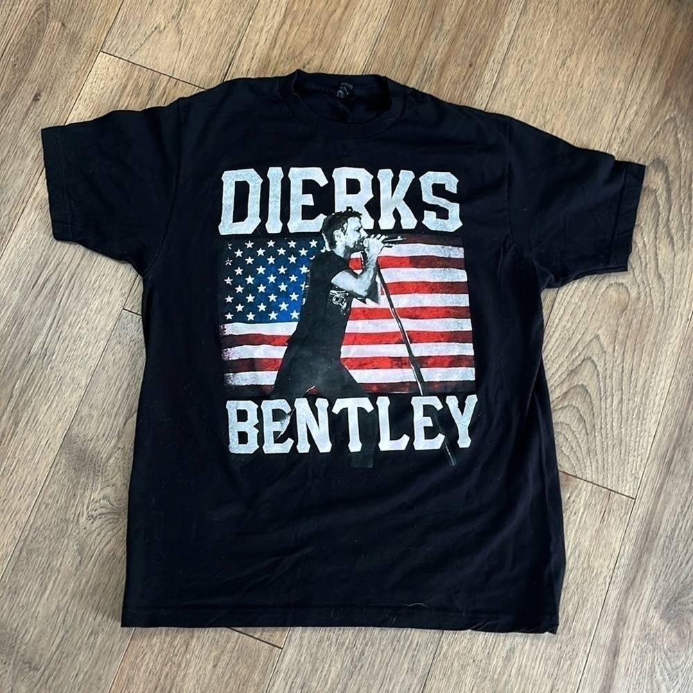 DIERKS BENTLEY | 2015 concert tour tee, size large